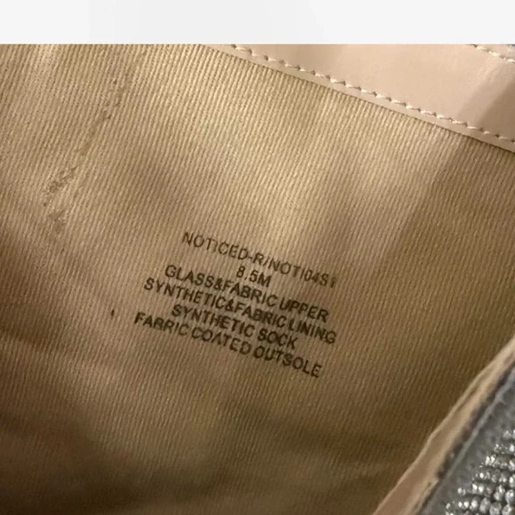 Steve Madden Silver Glitter Ankle Boots - Picture 7 of 8